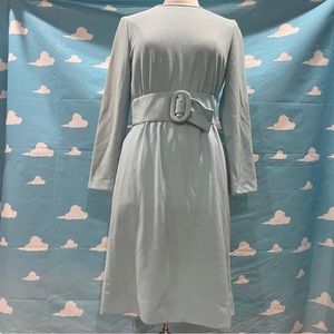 Vintage 60s Blue Dress